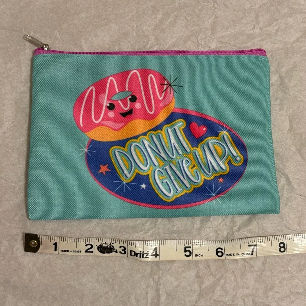 ‘Donut GiveUp!’ Pencil Pouch